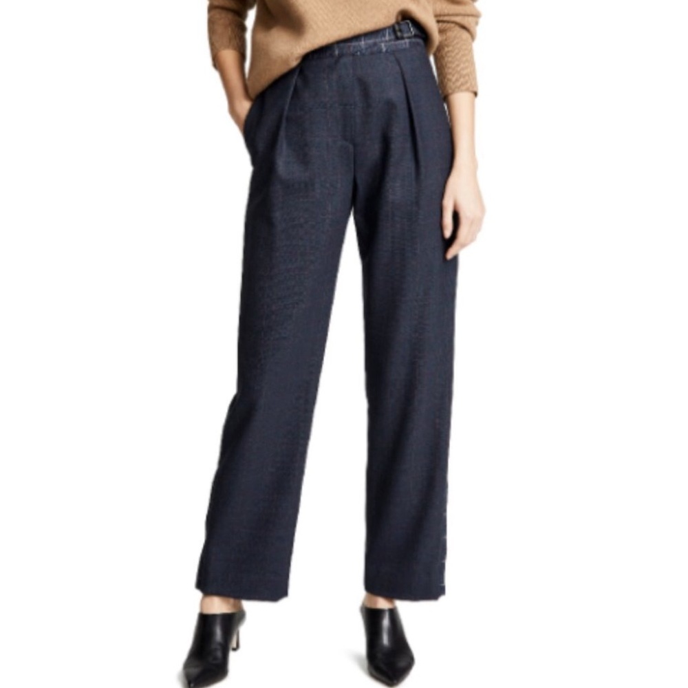 Rag & Bone wool blend plaid dress pants